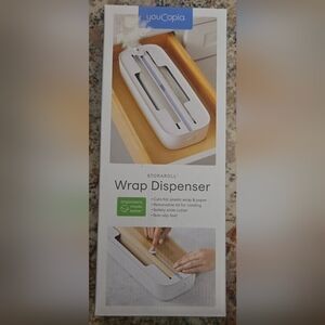 Storaroll Wrap Dispenser to cut foil, plastic wrap or paper.  Never opened.